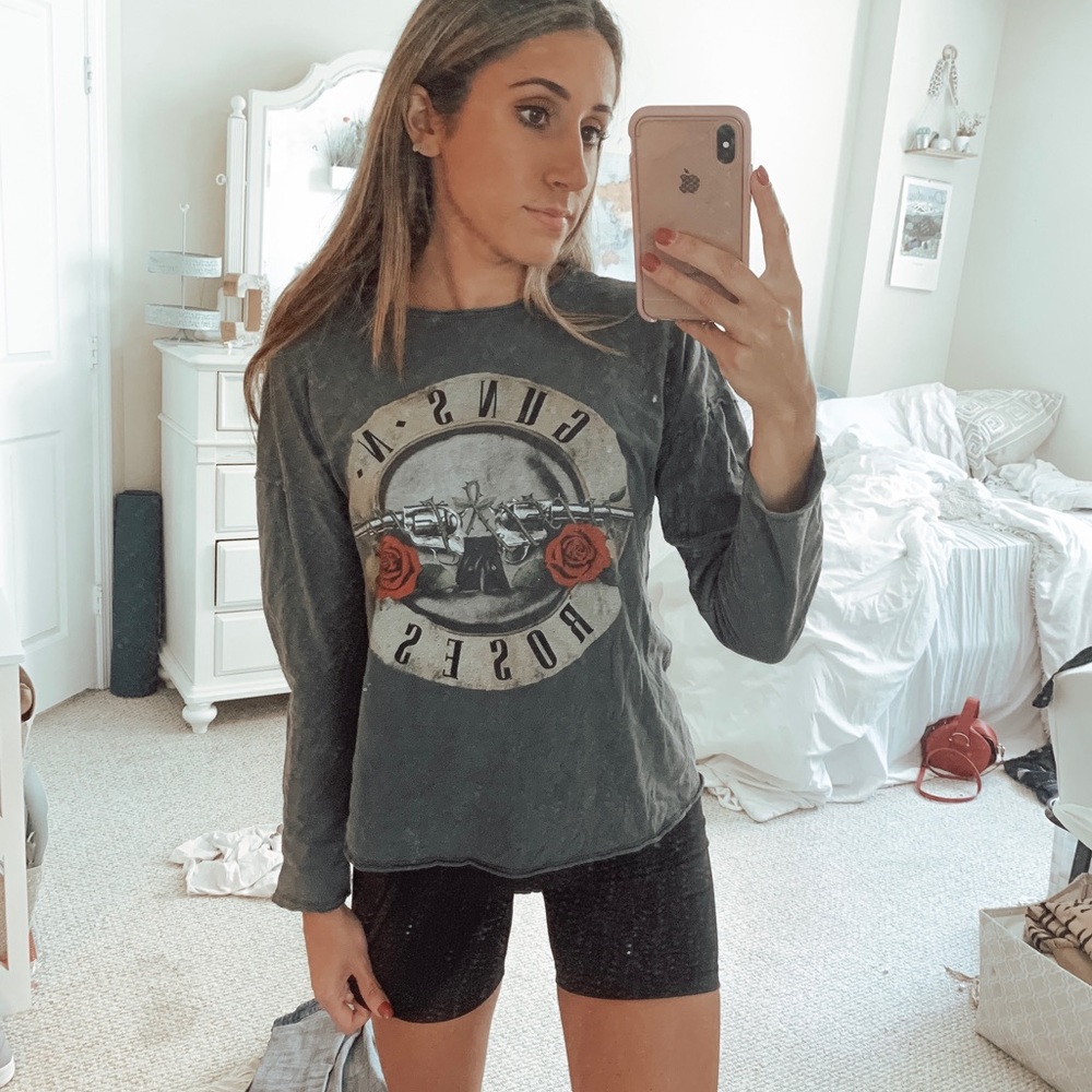 Guns and roses long sleeve T-shirt